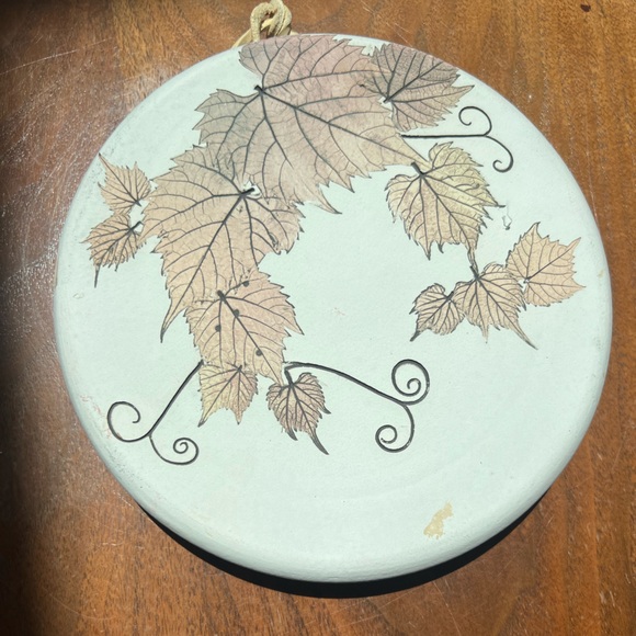 Bristoleaf Pottery, Wizard of Clay RARE 🍁 Bristoleaf Trivet for Use or Hanging - Picture 2 of 7